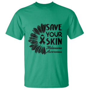 Skin Cancer Fighter T Shirt Save Your Skin TS12 Irish Green Print Your Wear
