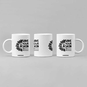 Skin Cancer Fighter Coffee Mug Save Your Skin TS12 Print Your Wear