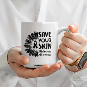 Skin Cancer Fighter Coffee Mug Save Your Skin TS12 Print Your Wear