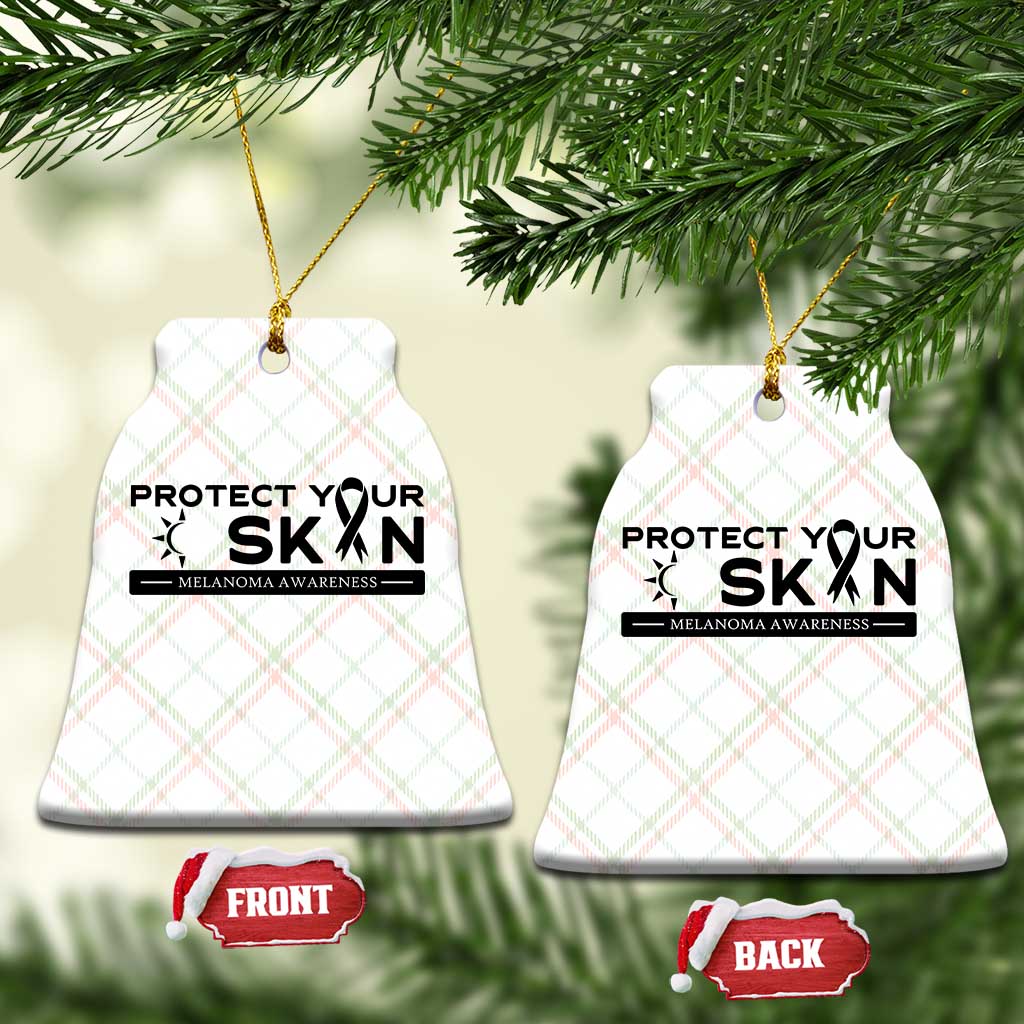 Melanoma Prevention Awareness Ceramic Ornament Protect Your Skin TS12 Print Your Wear