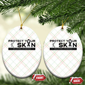 Melanoma Prevention Awareness Ceramic Ornament Protect Your Skin TS12 Print Your Wear