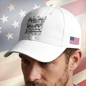 Melanoma Awareness Support Squad Baseball Cap Melanoma Can't Stop Me TS12 Print Your Wear