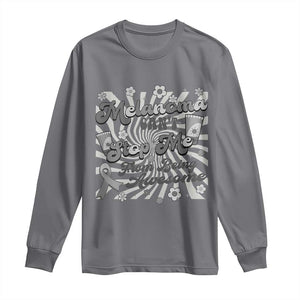 Melanoma Awareness Support Squad Long Sleeve Shirt Melanoma Can't Stop Me TS12 Charcoal Print Your Wear