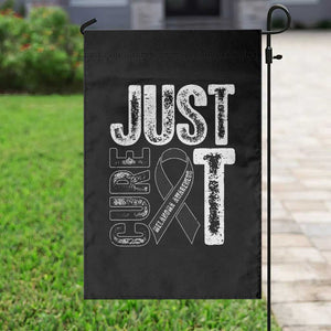 Skin Cancer Warrior Awareness Fighter Garden Flag Just Cure It TS12 Print Your Wear