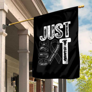 Skin Cancer Warrior Awareness Fighter Garden Flag Just Cure It TS12 Print Your Wear