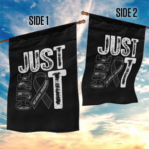 Skin Cancer Warrior Awareness Fighter Garden Flag Just Cure It TS12 Print Your Wear