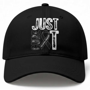 Skin Cancer Warrior Awareness Fighter Baseball Cap Just Cure It TS12 Print Your Wear