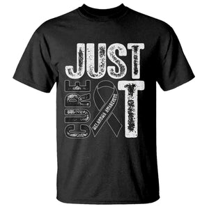 Skin Cancer Warrior Awareness Fighter T Shirt Just Cure It TS12 Black Print Your Wear