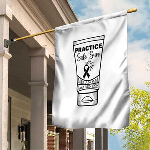 Skin Cancer Prevention Garden Flag Practice Safe Sun Awareness Gift TS12 Print Your Wear