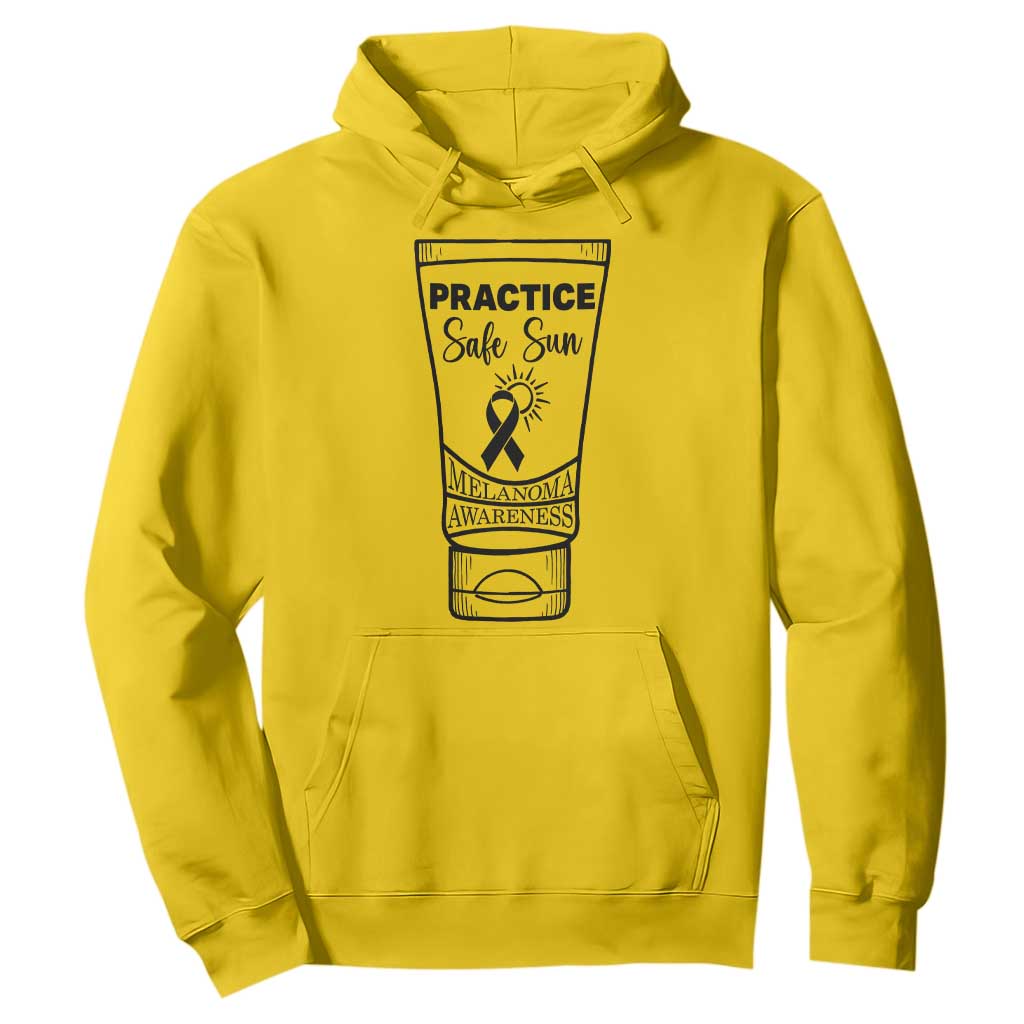 Skin Cancer Prevention Hoodie Practice Safe Sun Awareness Gift TS12 Daisy Print Your Wear