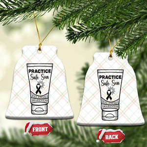 Skin Cancer Prevention Ceramic Ornament Practice Safe Sun Awareness Gift TS12 Print Your Wear
