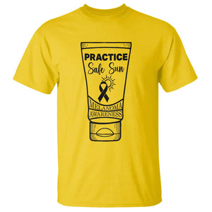 Skin Cancer Prevention T Shirt Practice Safe Sun Awareness Gift TS12 Daisy Print Your Wear
