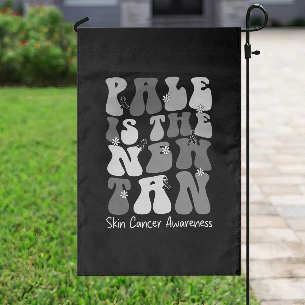 Skin Cancer Warrior Garden Flag Pale Is The New Tan TS12 Print Your Wear