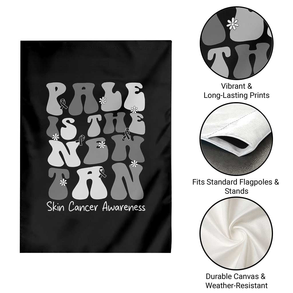 Skin Cancer Warrior Garden Flag Pale Is The New Tan TS12 Print Your Wear