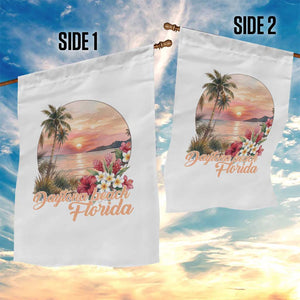 Daytona Beach Florida Garden Flag Tropical Palm Tree Ocean Travel Gift TS12 Print Your Wear