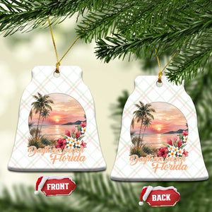 Daytona Beach Florida Ceramic Ornament Tropical Palm Tree Ocean Travel Gift TS12 Print Your Wear