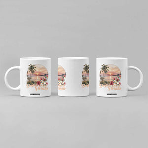 Daytona Beach Florida Coffee Mug Tropical Palm Tree Ocean Travel Gift TS12 Print Your Wear