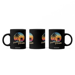 Vintage Daytona Beach Florida Coffee Mug Summer Vacation Graphic TS12 Print Your Wear
