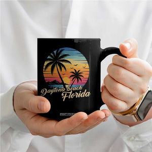 Vintage Daytona Beach Florida Coffee Mug Summer Vacation Graphic TS12 Print Your Wear