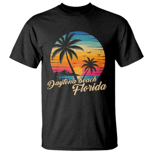 Vintage Daytona Beach Florida T Shirt Summer Vacation Graphic TS12 Black Print Your Wear