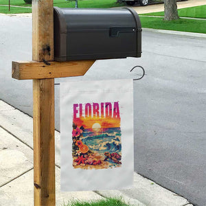 Retro Florida Beach Garden Flag Summer Vacation Gift TS12 Print Your Wear