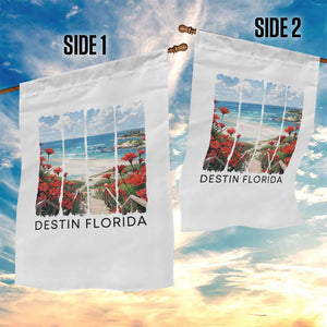 Destin Florida Garden Flag Summer Travel Beach Vacation Gift TS12 Print Your Wear
