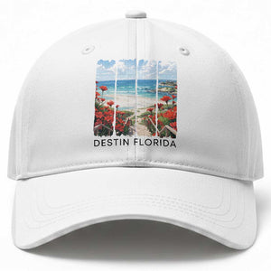 Destin Florida Baseball Cap Summer Travel Beach Vacation Gift TS12 Print Your Wear