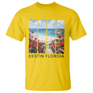Destin Florida T Shirt Summer Travel Beach Vacation Gift TS12 Daisy Print Your Wear