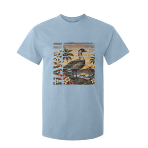 Hawaii Tropical Bird T Shirt For Kid Summer Island Vacation Gift TS12 Light Blue Print Your Wear