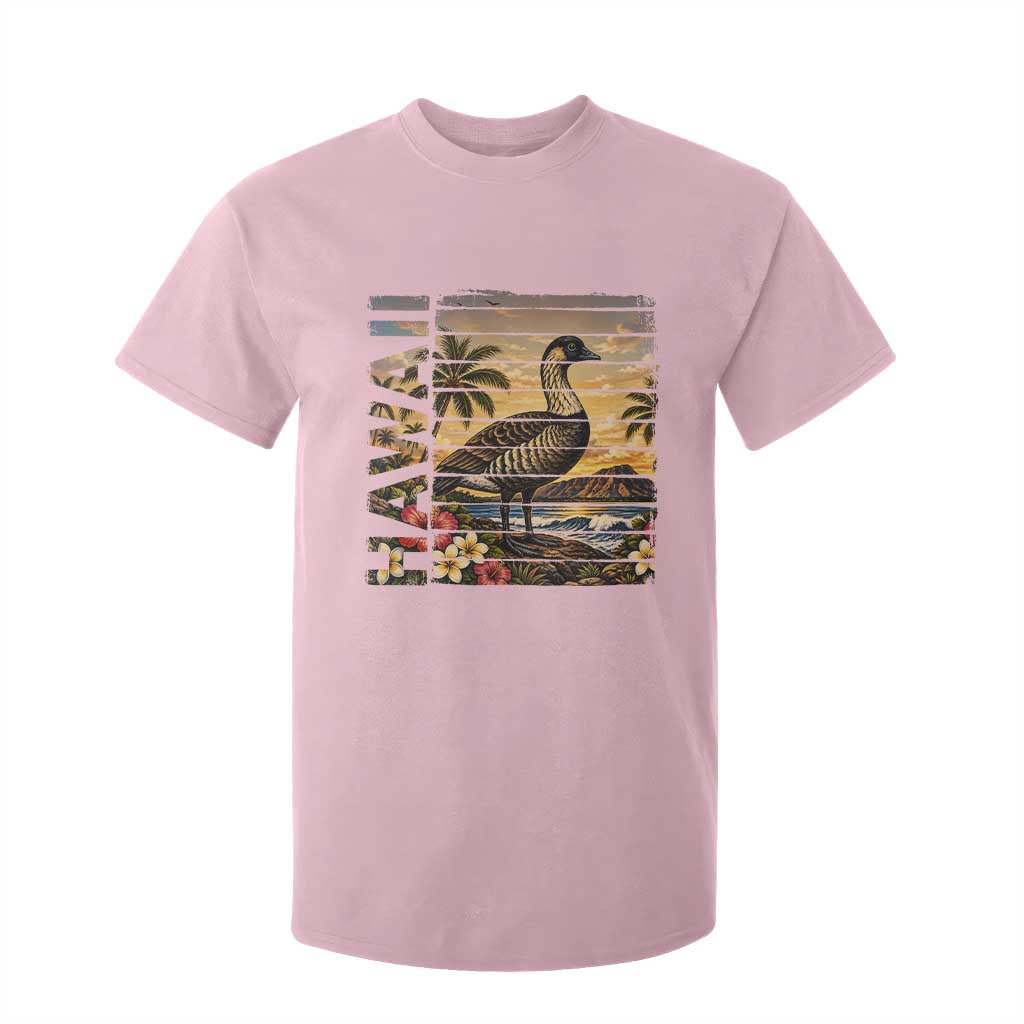 Hawaii Tropical Bird T Shirt For Kid Summer Island Vacation Gift TS12 Light Pink Print Your Wear