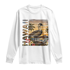 Hawaii Tropical Bird Long Sleeve Shirt Summer Island Vacation Gift TS12 White Print Your Wear