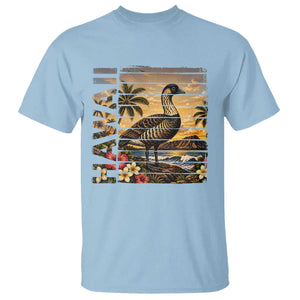Hawaii Tropical Bird T Shirt Summer Island Vacation Gift TS12 Light Blue Print Your Wear