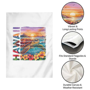 Hawaii Sea Turtle Garden Flag Tropical Sunset Island Vacation Gift TS12 Print Your Wear