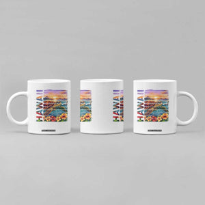 Hawaii Sea Turtle Coffee Mug Tropical Sunset Island Vacation Gift TS12 Print Your Wear