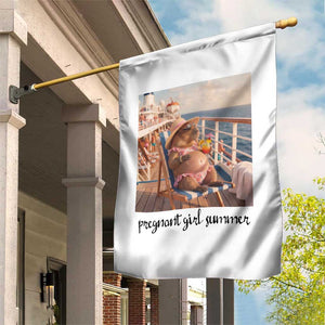 Summer Capybara Pregnancy Garden Flag Baby Announcement Gift TS12 Print Your Wear