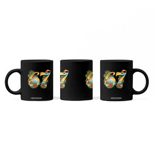 Hawaii Six Seven Coffee Mug Tropical Hibiscus Vacation Graphic TS12 Print Your Wear