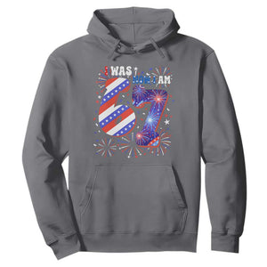 I Was Six Now I Am Seven Hoodie Patriotic 7th Birthday Gift TS12 Charcoal Print Your Wear