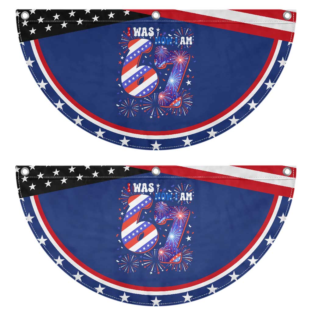 I Was Six Now I Am Seven Patriotic Fan Flag 7th Birthday Gift TS12 2pcs pack Classic Navy Print Your Wear