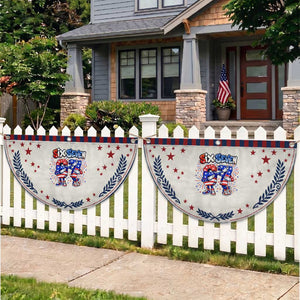 Funny Six Seven Dabbing Patriotic Fan Flag American Pride Gift TS12 2pcs pack Laurel Beige Print Your Wear