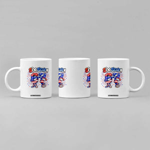 Funny Six Seven Dabbing Coffee Mug Patriotic American Pride Gift TS12 Print Your Wear