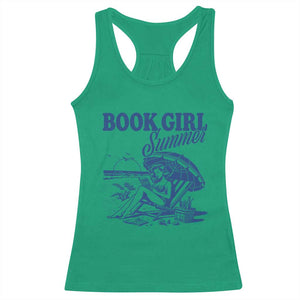 Book Girl Summer Racerback Tank Top Funny Beach Book Lover Gift TS12 Irish Green Print Your Wear