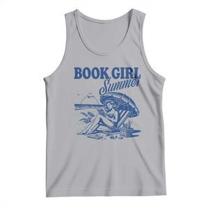 Book Girl Summer Tank Top Funny Beach Book Lover Gift TS12 Athletic Heather Print Your Wear