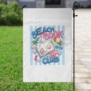 Beach Book Club Garden Flag Bookworm Summer Vacation Graphic TS12 Print Your Wear