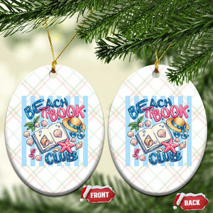 Beach Book Club Ceramic Ornament Bookworm Summer Vacation Graphic TS12 Print Your Wear