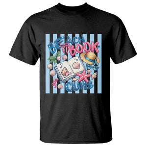 Beach Book Club T Shirt Bookworm Summer Vacation Graphic TS12 Black Print Your Wear
