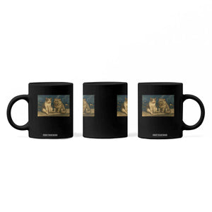 Funny Smoking Cat Coffee Mug Meme Cool Kitten With Cigarette TS12 Print Your Wear