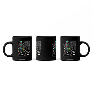 Halloween Rock And Roll Coffee Mug Skeleton Playing Guitar TS12 Print Your Wear