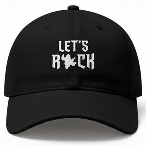 Bigfoot Rock N Roll Baseball Cap Funny Lets Rock Music Lover TS12 Print Your Wear