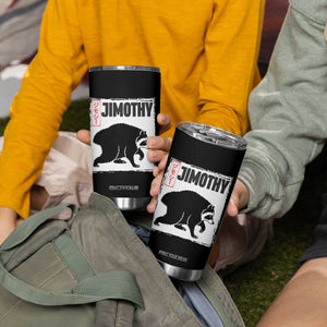 Jimothy The Raccoon Tumbler Cup Japanese Style Trash Panda Graphic TS12 Print Your Wear