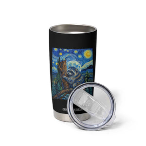 Seattle Trash Panda Starry Night Graphic Tumbler Cup Funny Short King Raccoon TS12 Print Your Wear